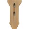 Ekena Millwork 5"W x 5 3/4"D x 10"H Medium Jefferson Wood Corbel, Red Oak CORW05X05X10JERO - alternate 4
